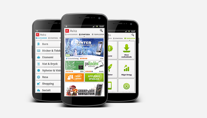 Be displayed among other top apps