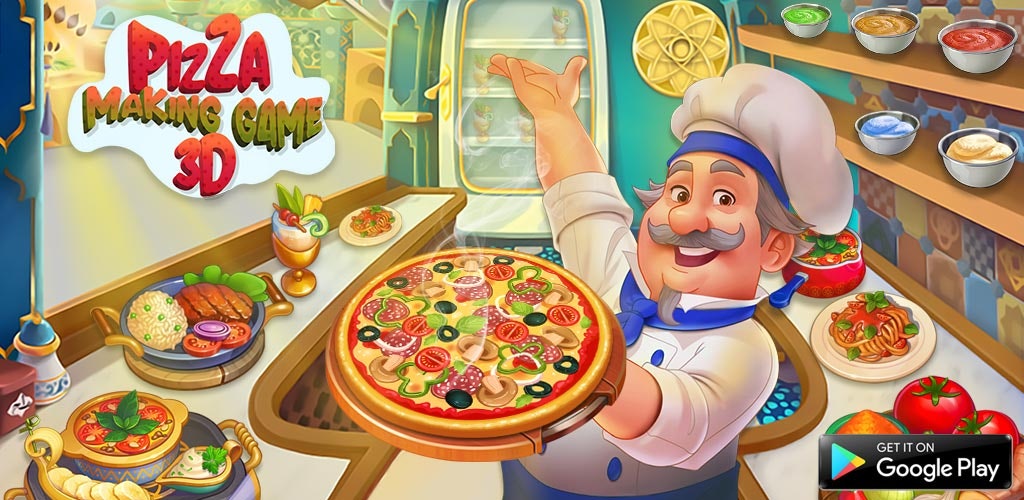 Pizza Maker Cooking Game