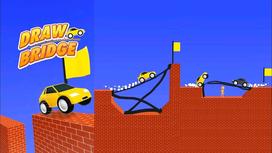 Draw Bridge Puzzle Game 3D