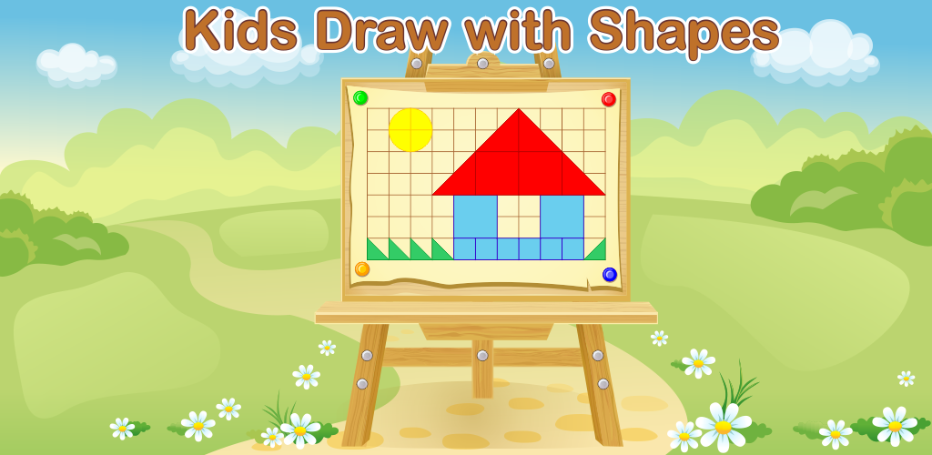 Kids Draw with Shapes